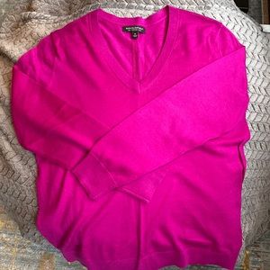 Bright deep magenta sweater. 100% Merino wool. Excellent condition.